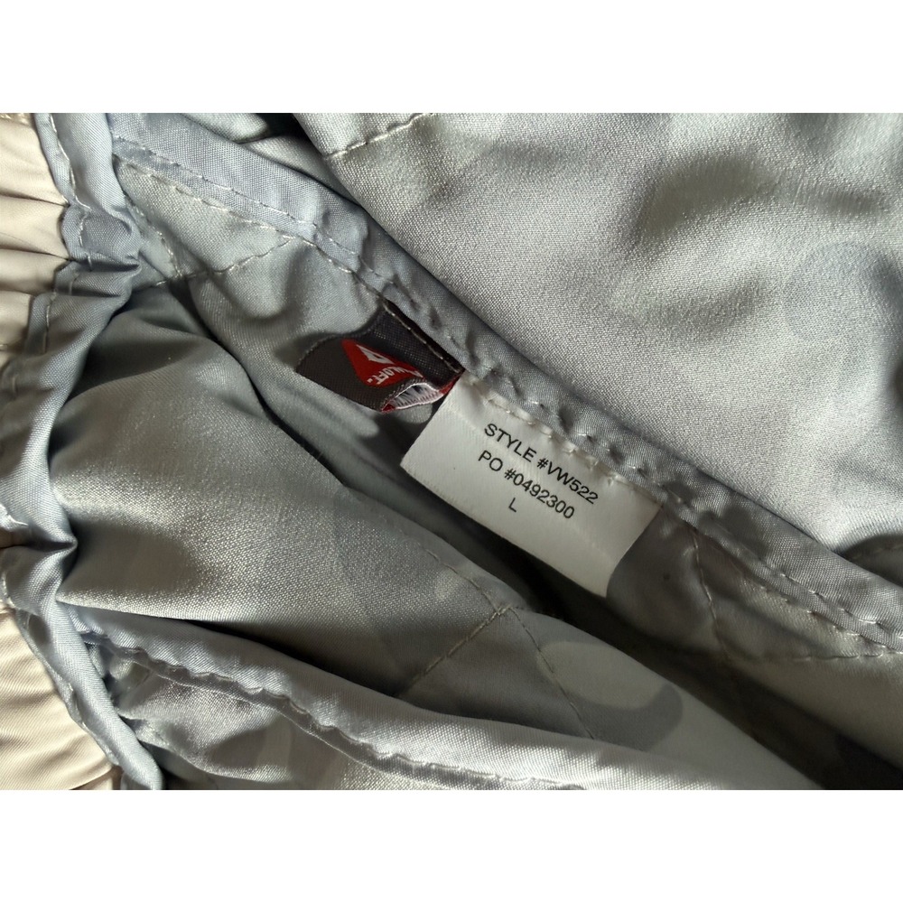 Vuori Echo Insulated Bomber Jacket in Oyster Ivory Size Large - Picture 6 of 8